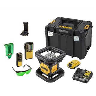 DeWalt Rotating Laser Kit Green Beam 18v 2Ah