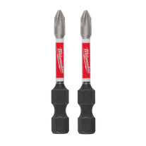 SHOCKWAVE&trade; Power Bit Pozidriv #1 50mm (2") 2PK