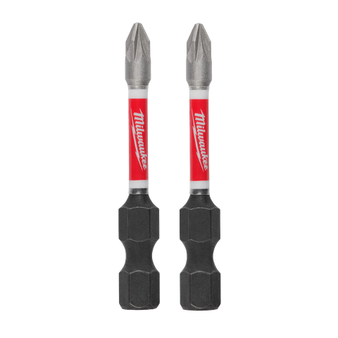 SHOCKWAVE&trade; Power Bit Pozidriv #1 50mm (2") 2PK