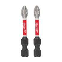 SHOCKWAVE&trade; Power Bit Pozidriv #2 50mm (2") 2PK