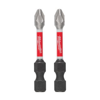 SHOCKWAVE&trade; Power Bit Pozidriv #2 50mm (2") 2PK
