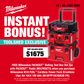 Milwaukee M18 FUEL PP BL 10pc Kit 10C4 18V 6Ah with Bonus PACKOUT