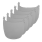 Milwaukee BOLT Face Shield Universal Grey Replacement 5pk with Bonus 48731425A