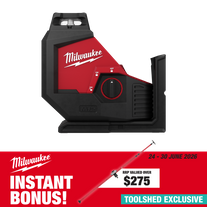 Milwaukee M12 Single Plane Laser Green Beam 12V - Bare Tool with Bonus 48351511