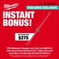 Milwaukee M12 Single Plane Laser Green Beam 12V - Bare Tool with Bonus 48351511