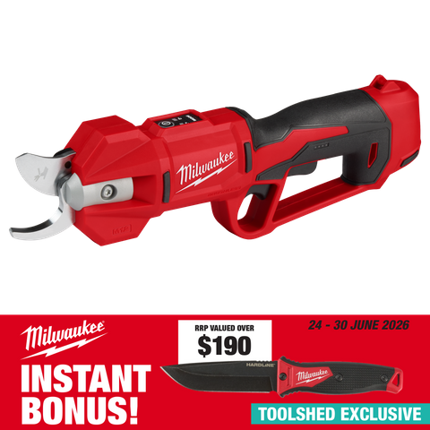 Milwaukee M12 Cordless Pruning Shears Brushless 12V - Skin with Bonus 48221928