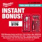 Milwaukee M12 FUEL Impact Wrench Sub-Compact 1/4in 12V-Skin with Bonus 48229199