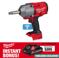 Milwaukee M18F Impact Wrench Extended Anvil 1/2in 18V-Skin with Bonus Battery