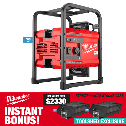 Milwaukee MX FUEL Power Supply - Bare Tool With Bonus Batteries