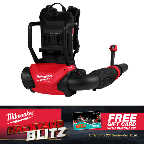 Milwaukee M18 Fuel Cordless Backpack Blower 18V - Bare Tool