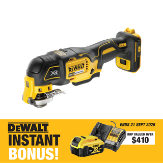 DeWalt Cordless Multi Tool Brushless 3 speed 18v with BONUS Battery and Charger