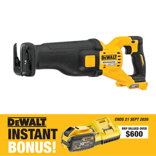 DEWALT FLEXVOLT Cordless Reciprocating Saw Brushless 54V with BONUS