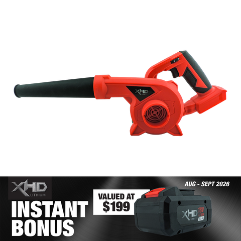 XHD LITHIUM Cordless Battery 8Ah with Blower/Vacuum 18V