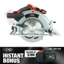 XHD LITHIUM Cordless Battery 8Ah with Circular Saw Brushless 184mm 18V