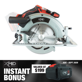 XHD LITHIUM Cordless Battery 8Ah with Circular Saw Brushless 184mm 18V