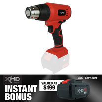 XHD LITHIUM Cordless Battery 8Ah with Cordless Heat Gun 18V