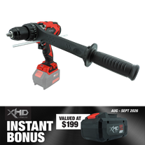 XHD LITHIUM Cordless Battery 8Ah with Heavy Duty Hammer Drill Brushless 150Nm 18