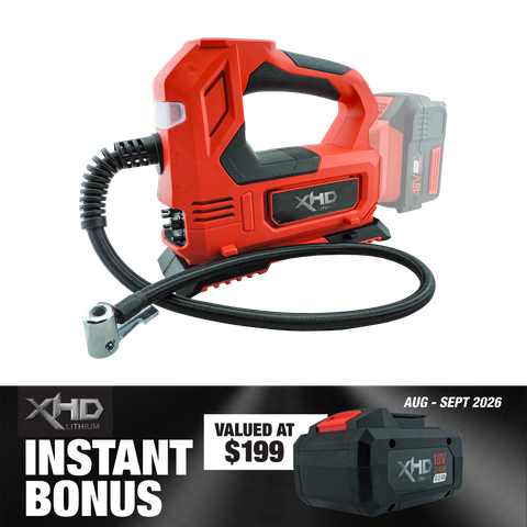 XHD LITHIUM Cordless Battery 8Ah with Inflator 18V