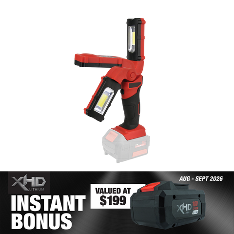 XHD LITHIUM Cordless Battery 8Ah with LED Work Light 18V