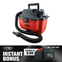XHD LITHIUM Cordless Battery 8Ah with Wet and Dry Vacuum Cleaner Brushless 18V