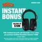 ToolShed Demolition Hammer 1700W with Bluetooth Earmuffs