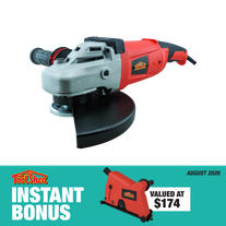 ToolShed Angle Grinder 230mm 2300W with Dust Shroud