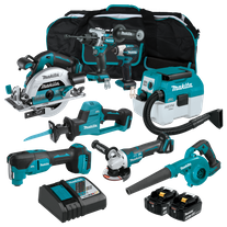 Makita LXT Cordless Combo Kit Brushless 8063 8pc 18v 5Ah