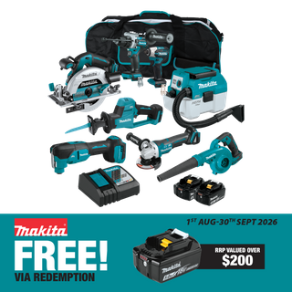 Makita LXT Cordless Combo Kit Brushless 8063 8pc 18v 5Ah