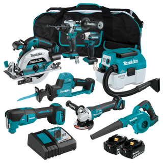Makita LXT Cordless Combo Kit Brushless 8063 8pc 18v 5Ah