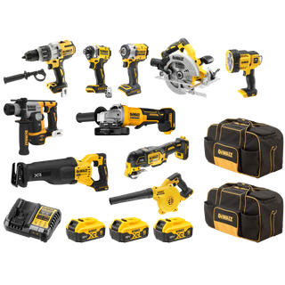 DEWALT Cordless Combo Kit Brushless 10pc 18v 5Ah