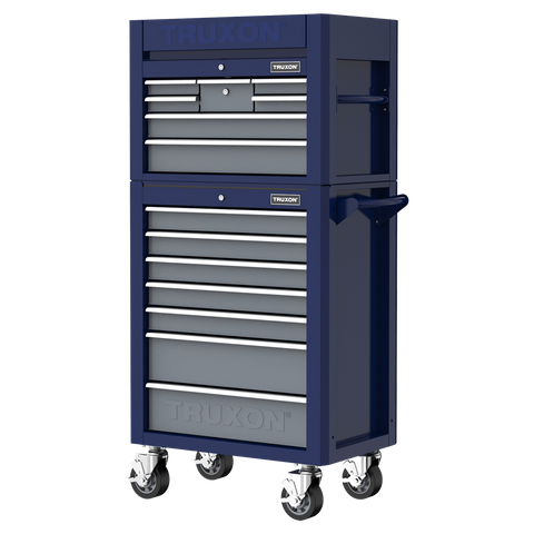 TRUXON 720mm/28in 14 Drawer Tool Chest and Roller Cabinet Combo