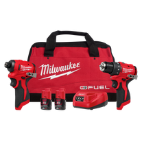 Milwaukee M12 Sub Compact Drill & Impact Driver Brushless 12V 3Ah