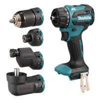 Makita LXT Cordless Drill Driver Multi Head Brushless 18V - Bare Tool