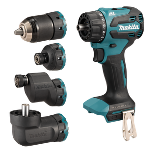 Makita LXT Cordless Drill Driver Multi Head Brushless 18V - Bare Tool