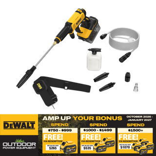 DEWALT FLEXVOLT Cordless Power Washer 1000PSI 54V - Bare Tool