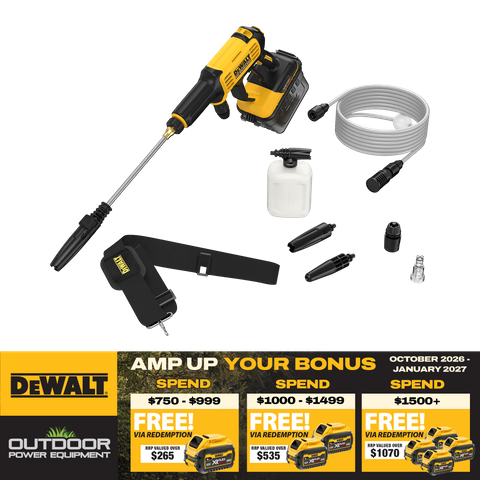 DEWALT FLEXVOLT Cordless Power Washer 1000PSI 54V - Bare Tool