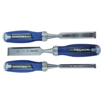 TRUXON High Impact Wood Chisel Set 3pc