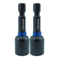 TRUXON Impact Magnetic Nut Driver 3/8in 50mm 2pk