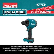 Makita XGT Cordless Dust Blower Brushless 40V (Display Model)