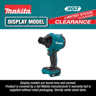 Makita XGT Cordless Dust Blower Brushless 40V (Display Model)