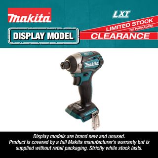 Makita LXT Cordless Brushless Impact Driver 175Nm T Mode 18V (Display Model)