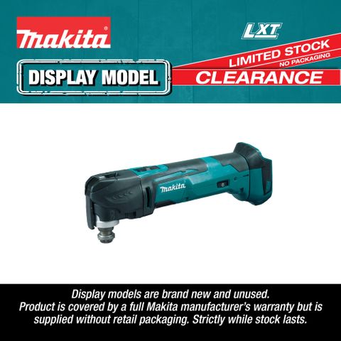 Makita LXT Cordless Multi Tool Quick Change 18V (Display Model)