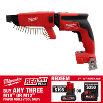 Milwaukee M18 FUEL Cordless Collated Screw Gun 18V - Bare Tool