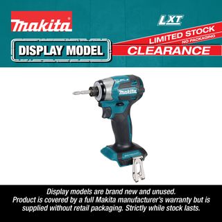 Makita LXT Cordless Brushless Impact Driver 4 Stage 18V (Display Model)
