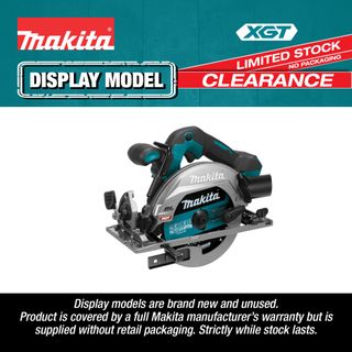 Makita XGT Cordless Circular Saw Brushless 165mm 40V (Display Model)