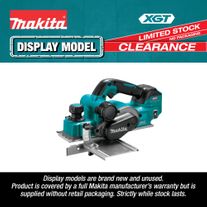 Makita XGT Cordless Planer Brushless 40V (Display Model)