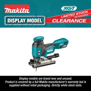 Makita XGT Cordless Jigsaw Barrel Grip Brushless 40V (Display Model)