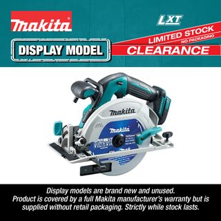 Makita LXT Cordless Circular Saw Brushless 165mm 18V (Display Model)