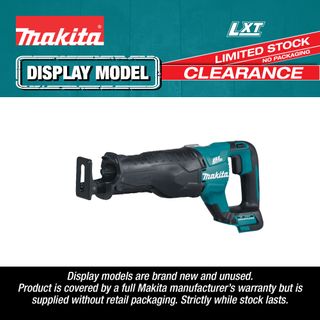Makita LXT Cordless Reciprocating Saw Brushless 18V (Display Model)
