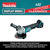 Makita LXT Cordless Angle Grinder 125mm BL Paddle Switch 18V (Display Model)